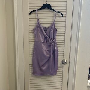 Xtraordinary Lavender Mini Dress